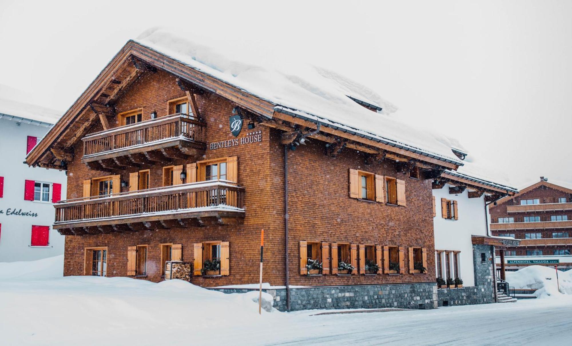 Bentleys House Mountain Residence Zürs Екстериор снимка